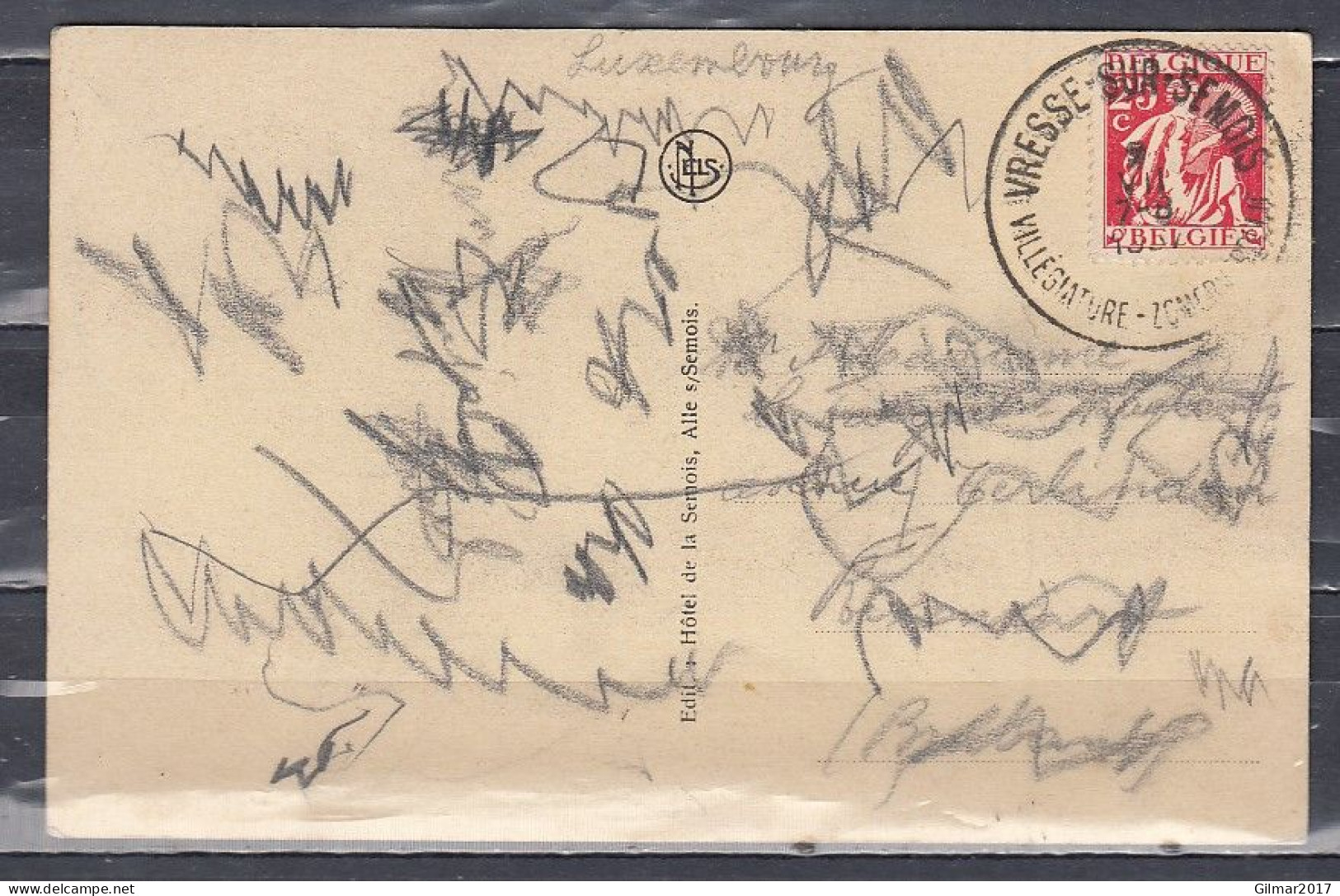 Postkaart Van Vresse-Sur-Semois - 1932 Ceres En Mercurius