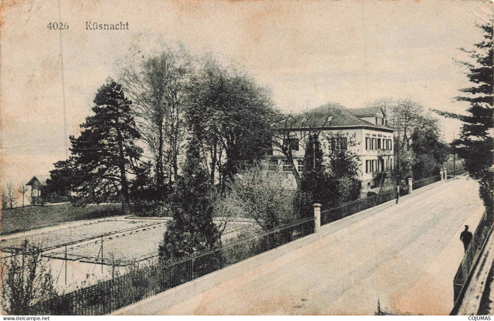 SUISSE _S24764_ Kusnacht  - Une Rue - Küsnacht