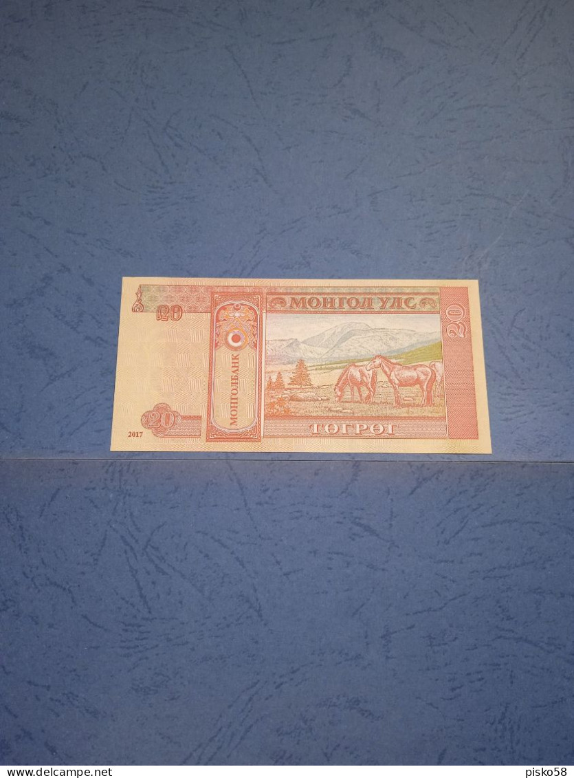 MONGOLIA-P63i 20T 2017 UNC - Mongolie