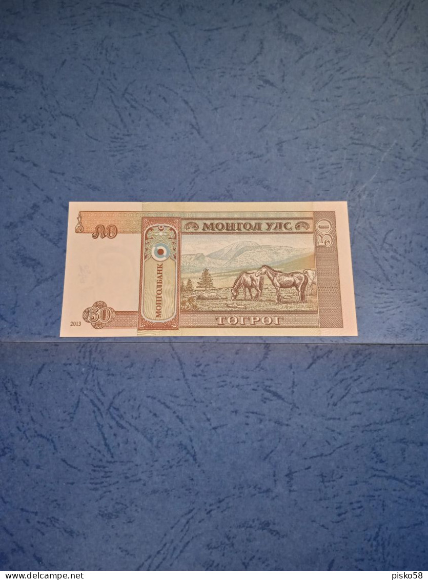 MONGOLIA-P64c 50T 2013 UNC - Mongolia