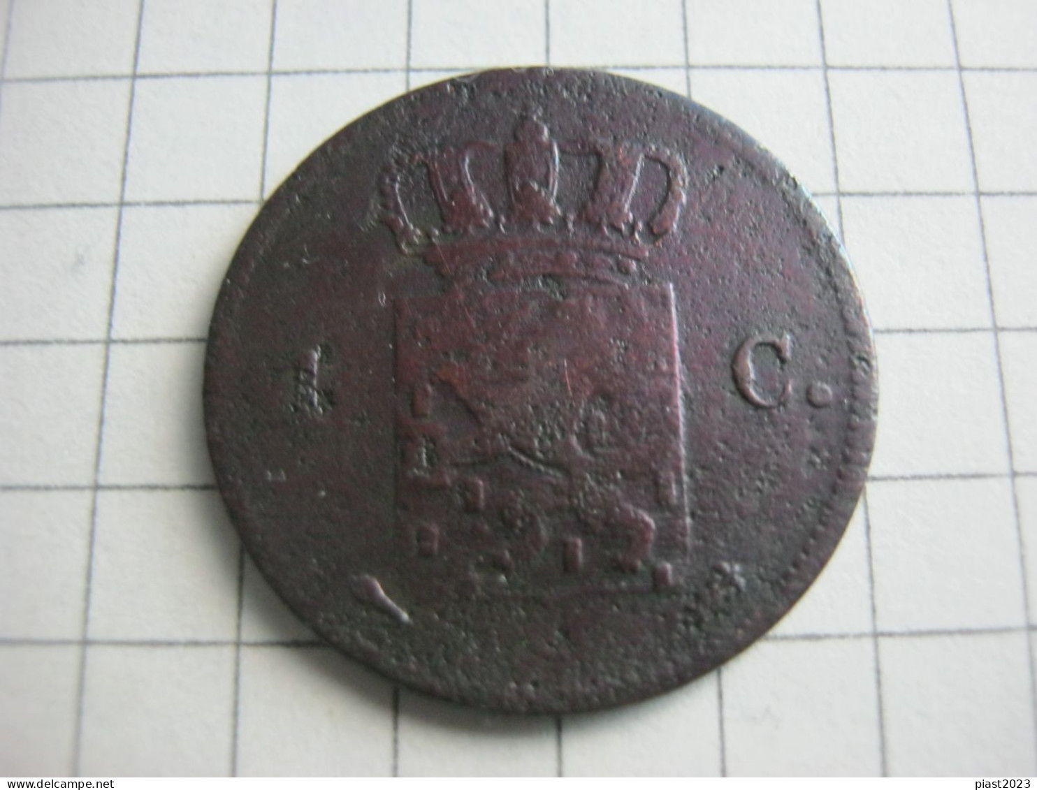 Netherlands 1 Cent 1822 - 1815-1840: Willem I.