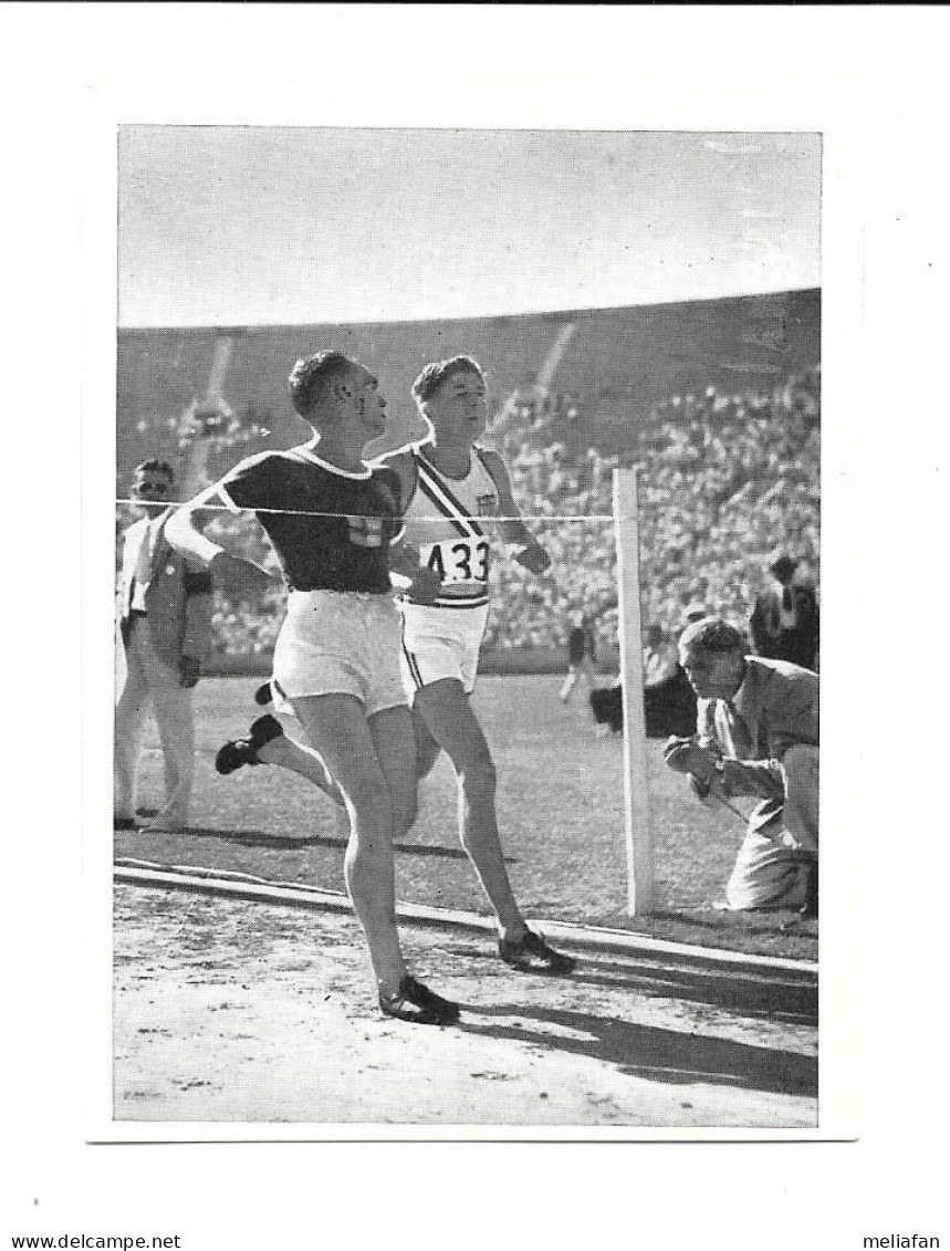 DR44 - PHOTO INFORMATOR - OLYMPIA 1932 - 5000 METRES - LAURI LETHINEN - RALF HILL - Athletics