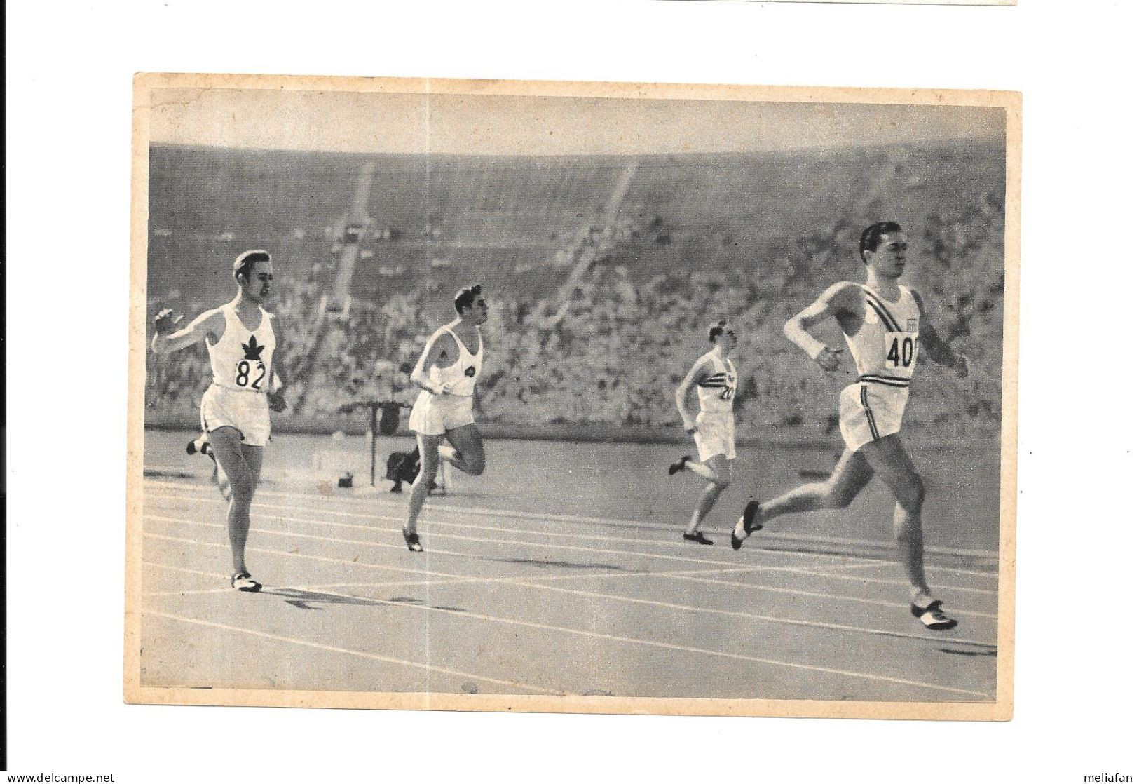 GF2240 - PHOTO CIGARETTES HB - OLYMPIA 1932 - BILL CARR - ALEX WILSON 82 - GODFREY RAMPLING - Athlétisme