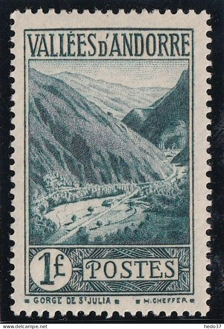 Andorre N°39 - Neuf * Avec Charnière - TB - Unused Stamps