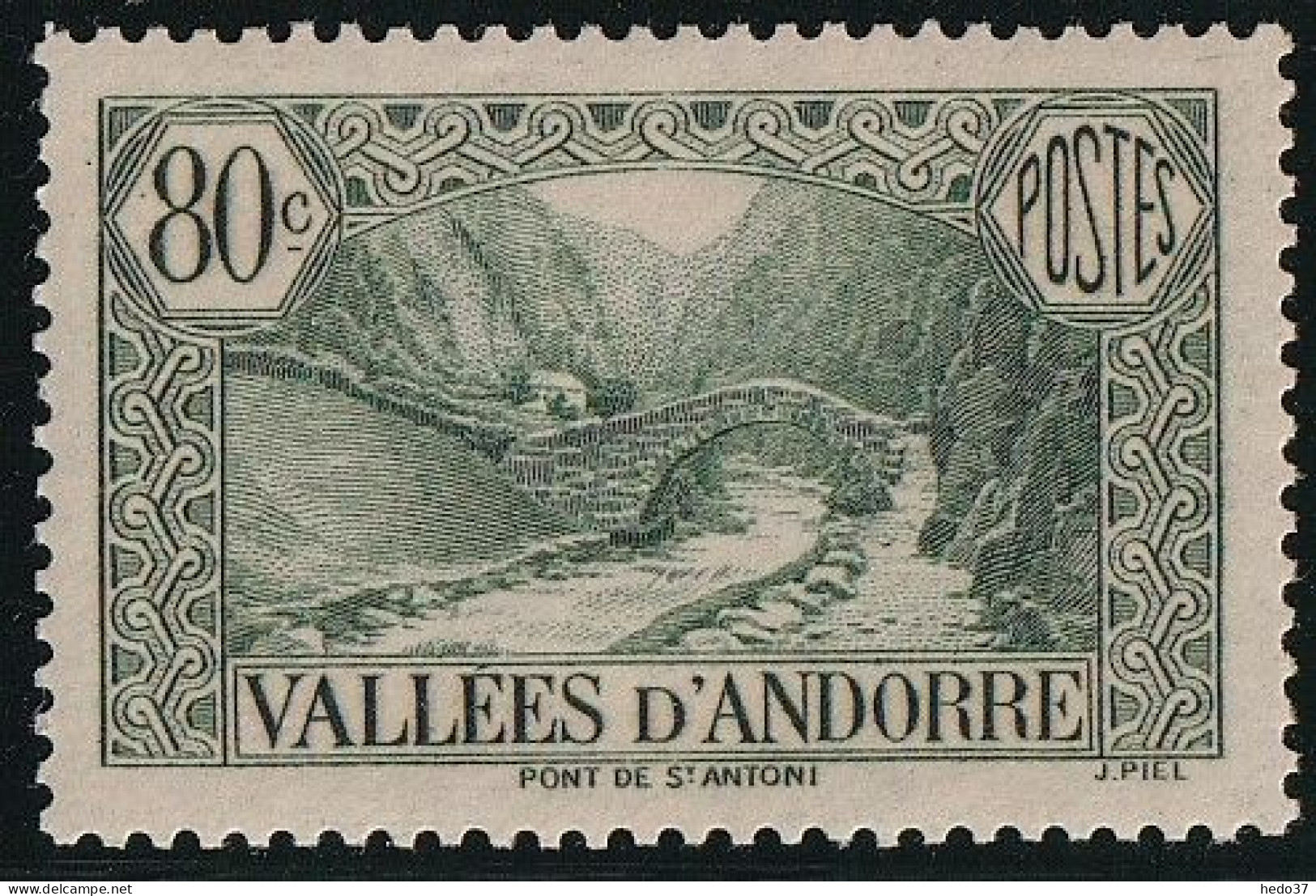 Andorre N°72 - Neuf * Avec Charnière - TB - Neufs