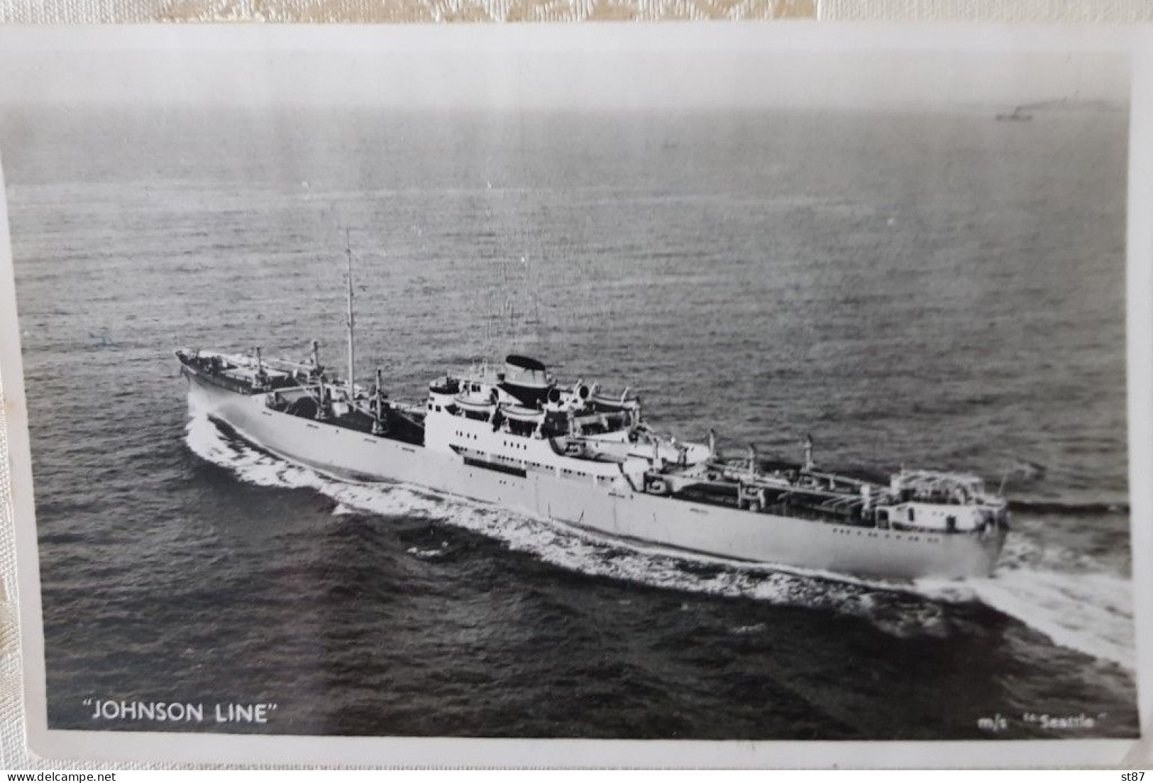 Colombia 1952 MS Seattle Johnson Line - Colombie