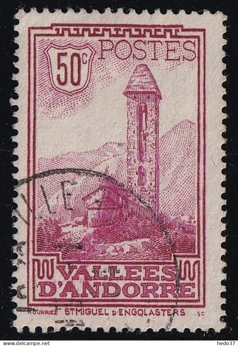 Andorre N°35 - Oblitéré - TB - Oblitérés