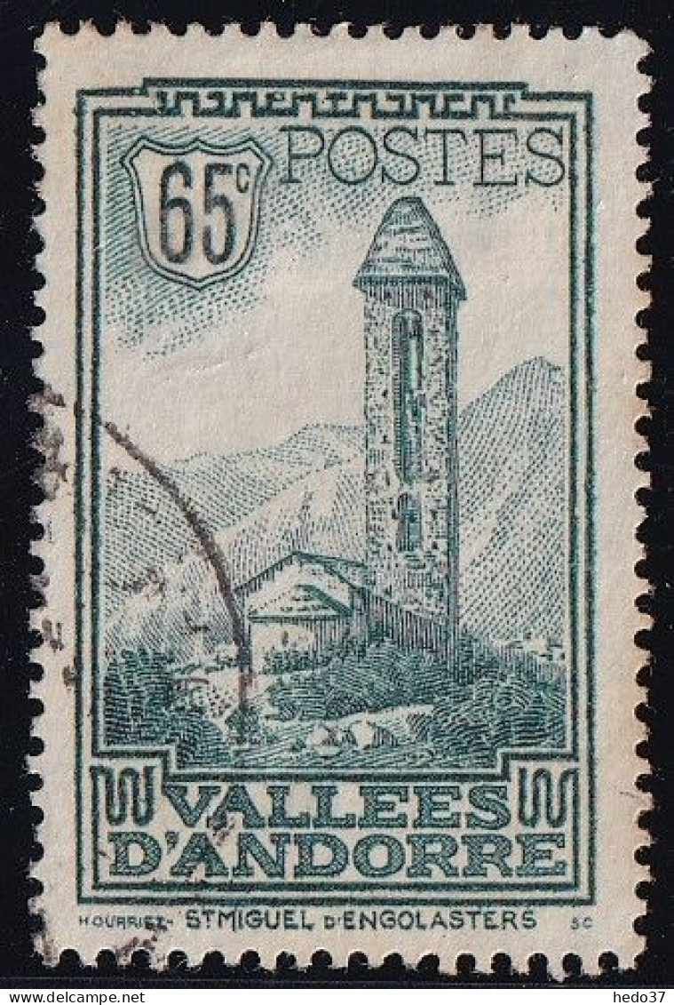 Andorre N°36 - Oblitéré - TB - Oblitérés