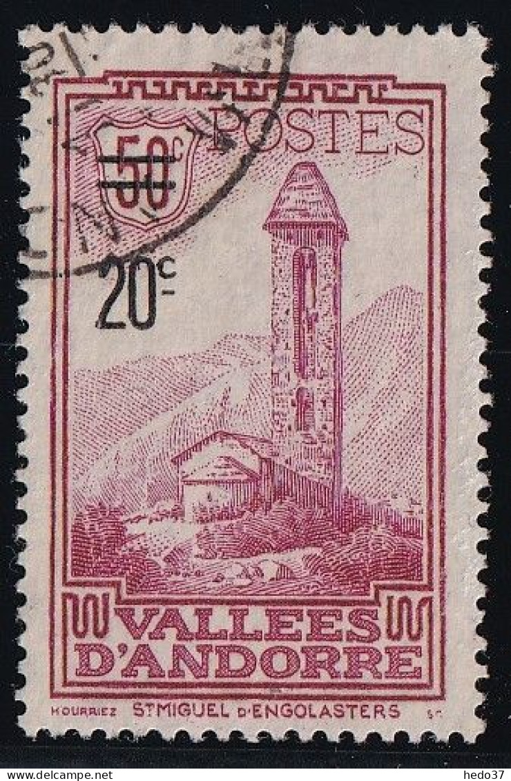 Andorre N°46 - Oblitéré - TB - Gebraucht