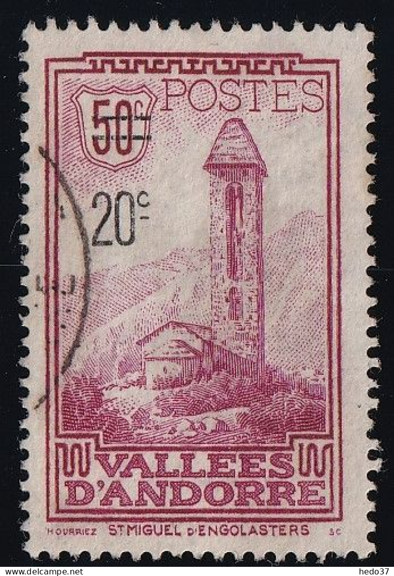 Andorre N°46 - Oblitéré - TB - Usati