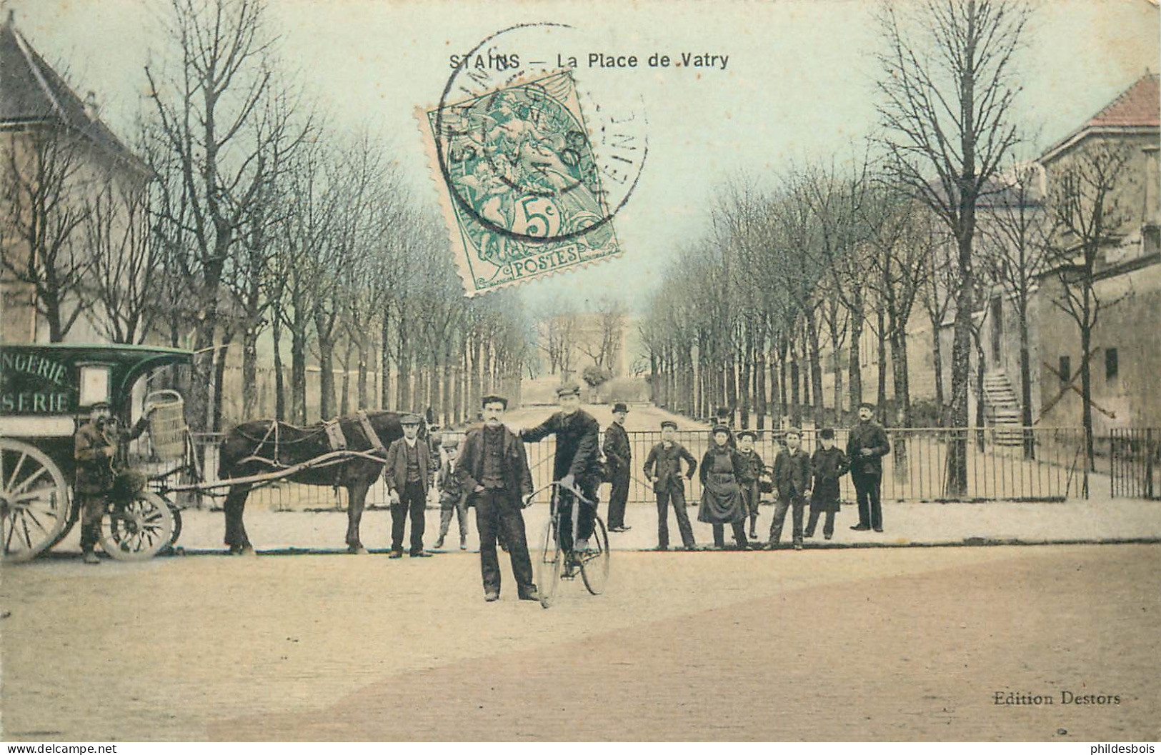 SEINE SAINT DENIS  STAINS  Place De Vatry - Stains