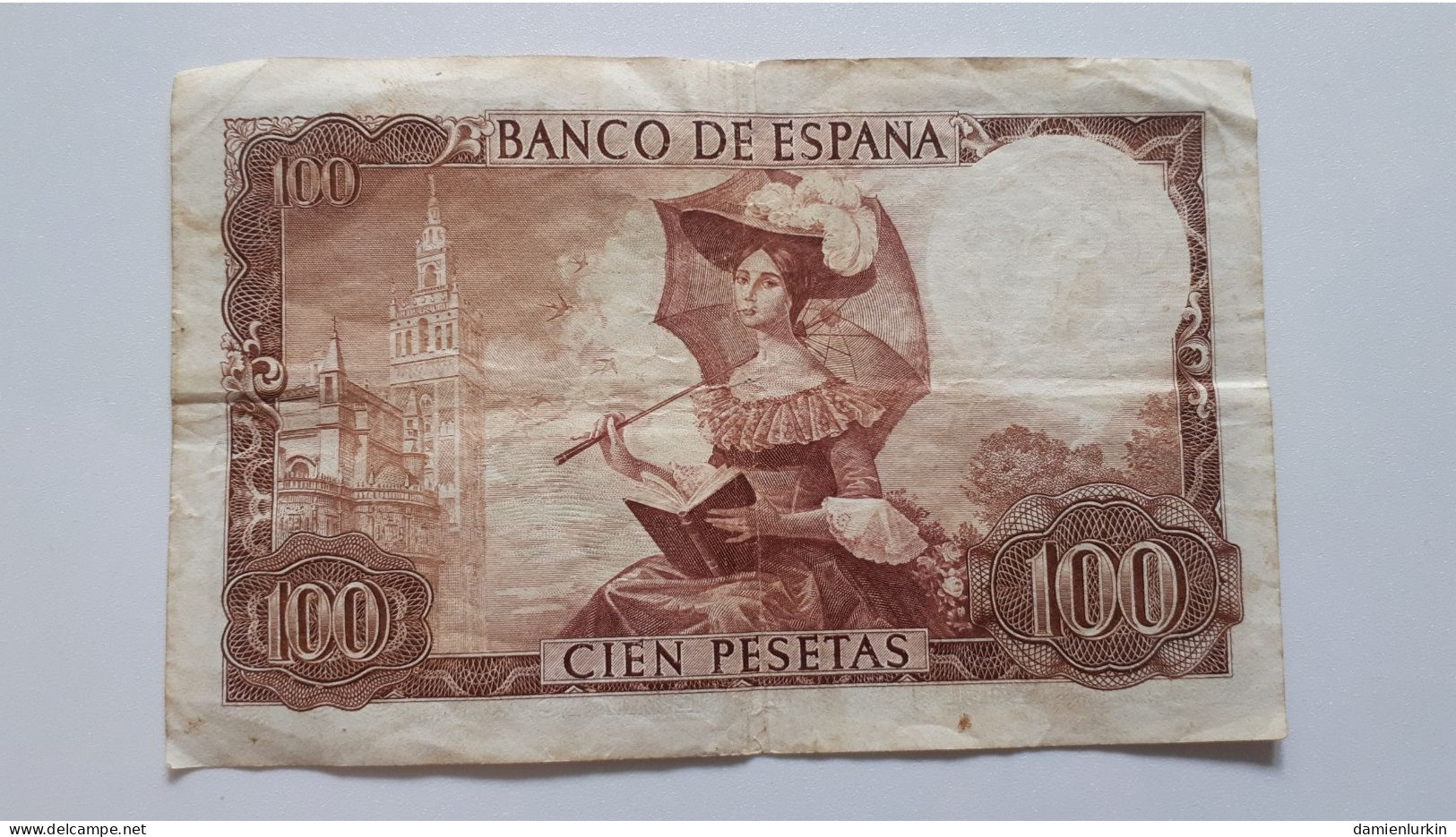 ESPAGNE 100 PESETAS 19 NOVEMBRE 1965 P-150a.2 - 100 Peseten