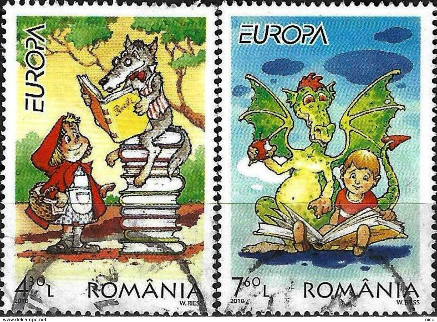 2010 - EUROPA - BOOKS FOR CHILDREN - Gebruikt