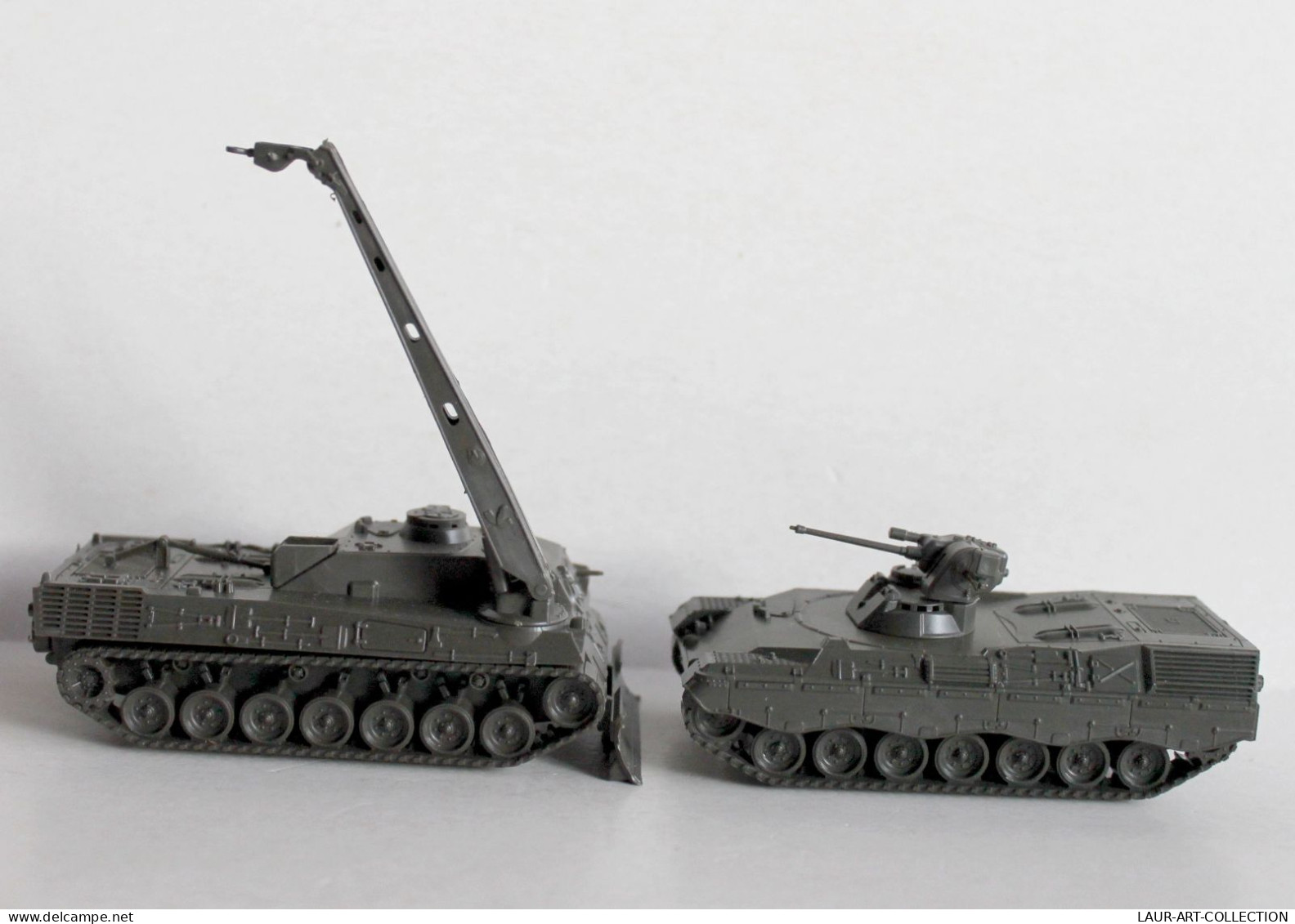 ROCO MINITANKS HO N°257 BERGEPANZER 2 + LEOPARD 1 - MILITAIRE CHAR TANK COMBAT MODELE REDUIT (1712.46) - Tanks