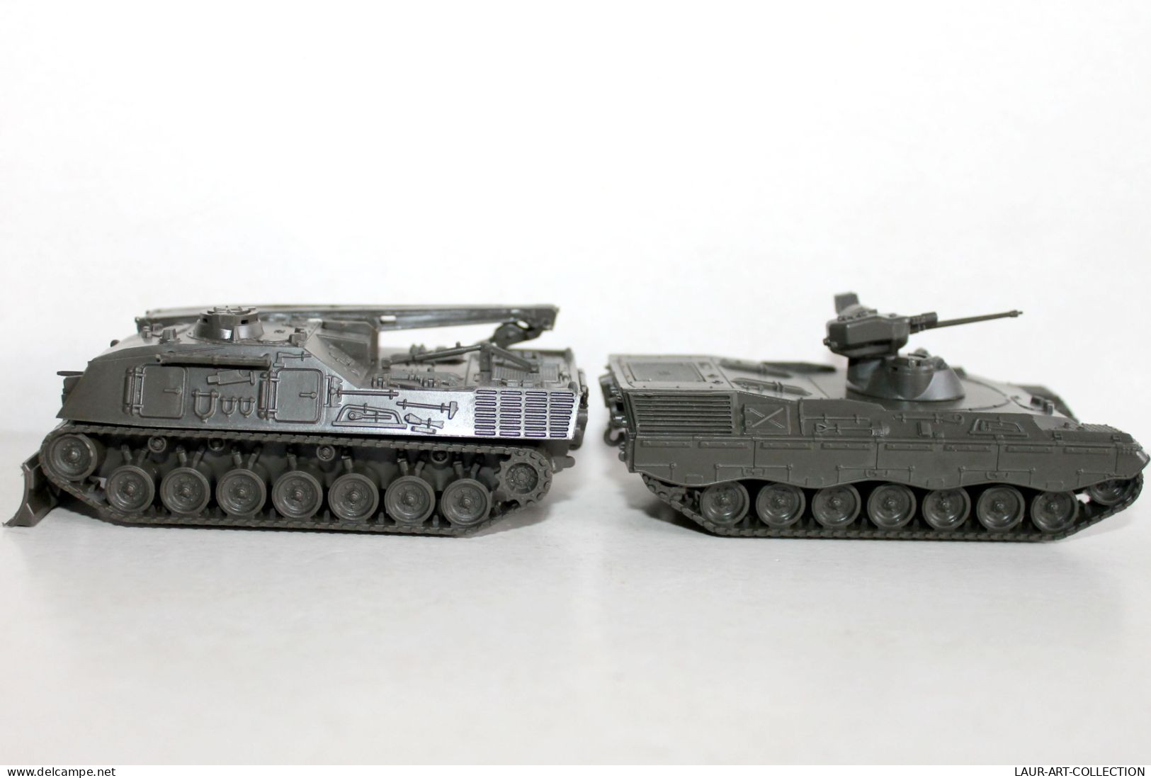 ROCO MINITANKS HO N°257 BERGEPANZER 2 + LEOPARD 1 - MILITAIRE CHAR TANK COMBAT MODELE REDUIT (1712.46) - Tanks