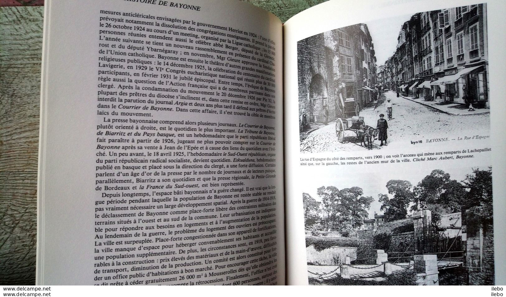 Histoire De Bayonne Josette Pontet Numéroté Privat 1991 Pyrénées - Midi-Pyrénées