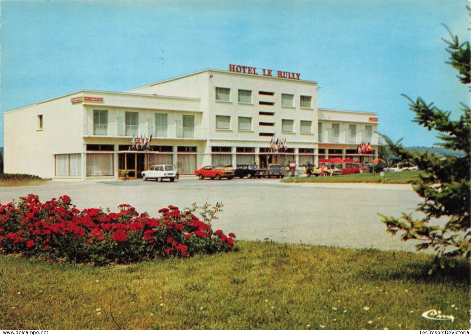 FRANCE - 71 - Chagny - Hôtel Restaurant " Le Rully " - Carte Postale Ancienne - Chagny