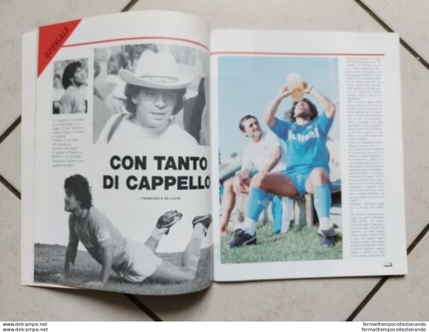 Bo Rivista Nf Napoli  Flash Maradona  Le Foto Piu' A Cura Dell'atcn 1987 Calcio - Libri