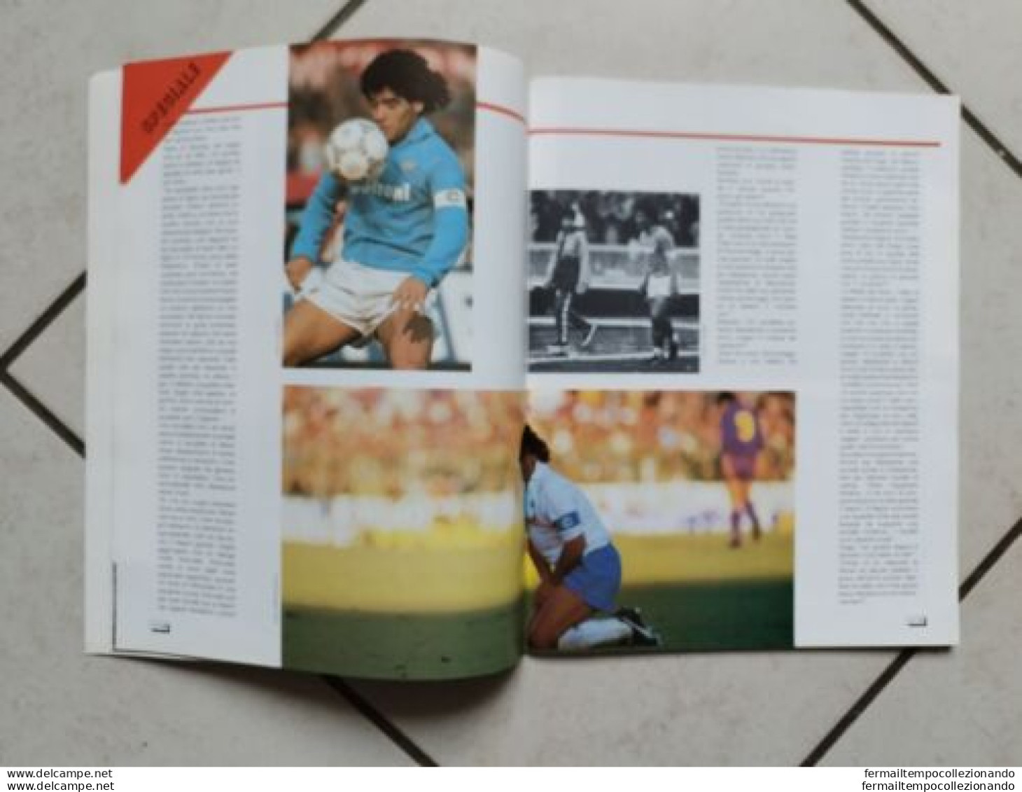 bo rivista nf napoli  flash maradona  le foto piu' a cura dell'atcn 1987 calcio