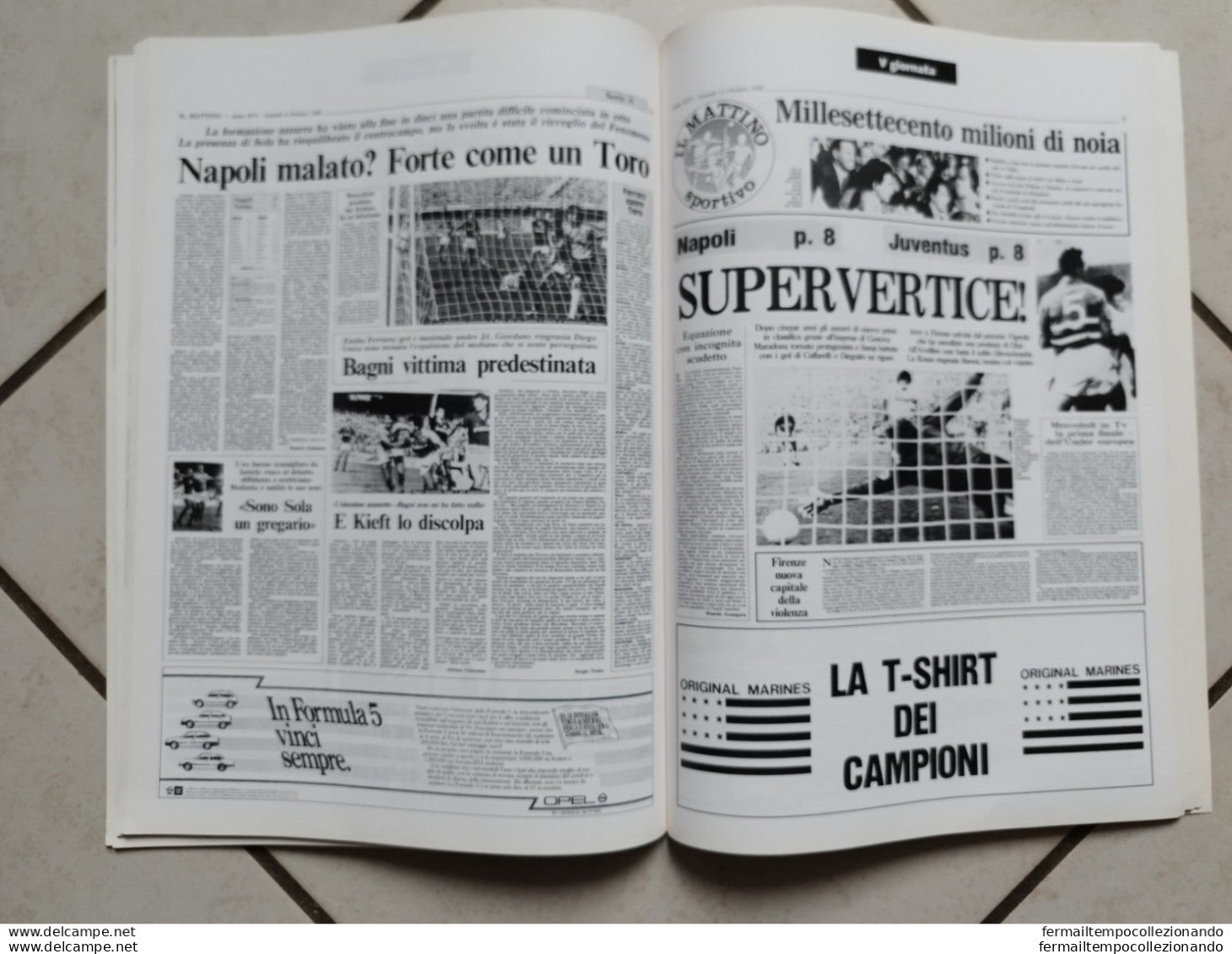 bo il mattino l'ombra azzurra del vesuvio maradona supplemento al mattino 1987