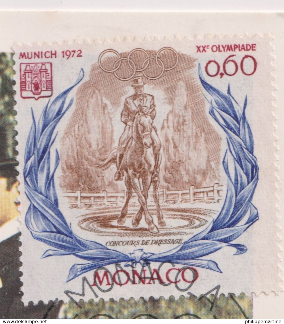 Monaco 1972 - YT 890 (o) Sur Fragment - Usati