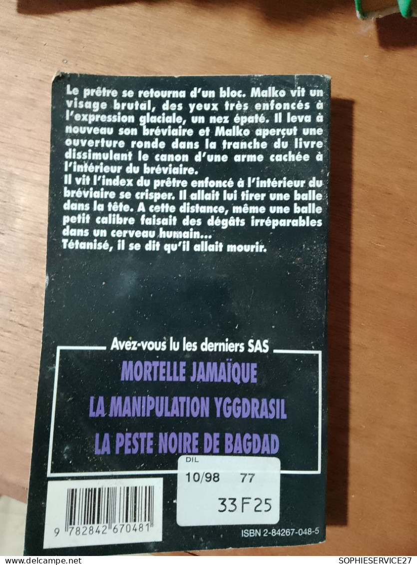 148 // SAS L'ESPION DU VATICAN / GERARD DE VILLIERS - SAS