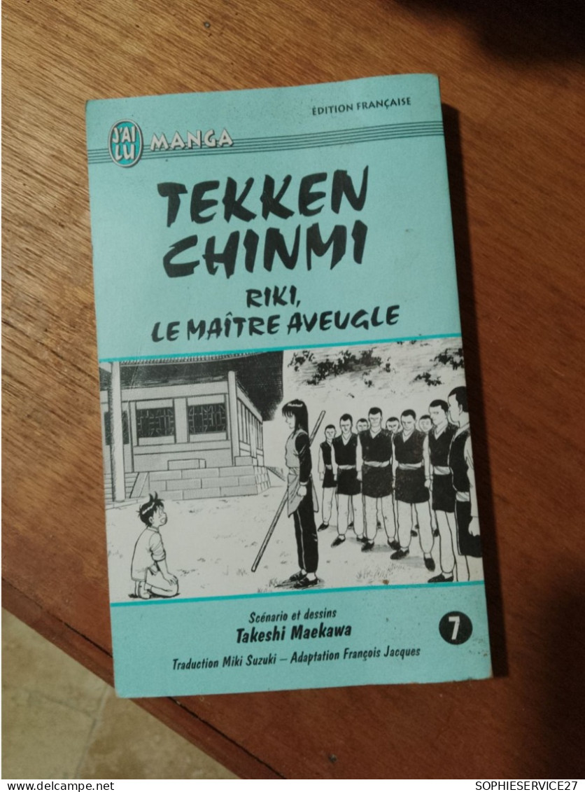 148 // TEKKEN CHINMI / RIKI, LE MAITRE AVEUGLE - Manga [franse Uitgave]