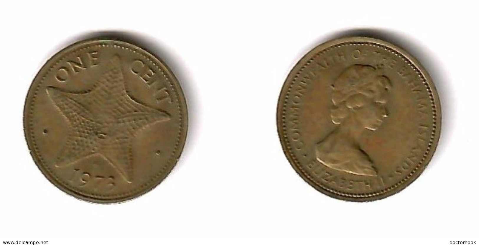 BAHAMAS   1 CENT 1973 (KM # 16) #7583 - Bahama's