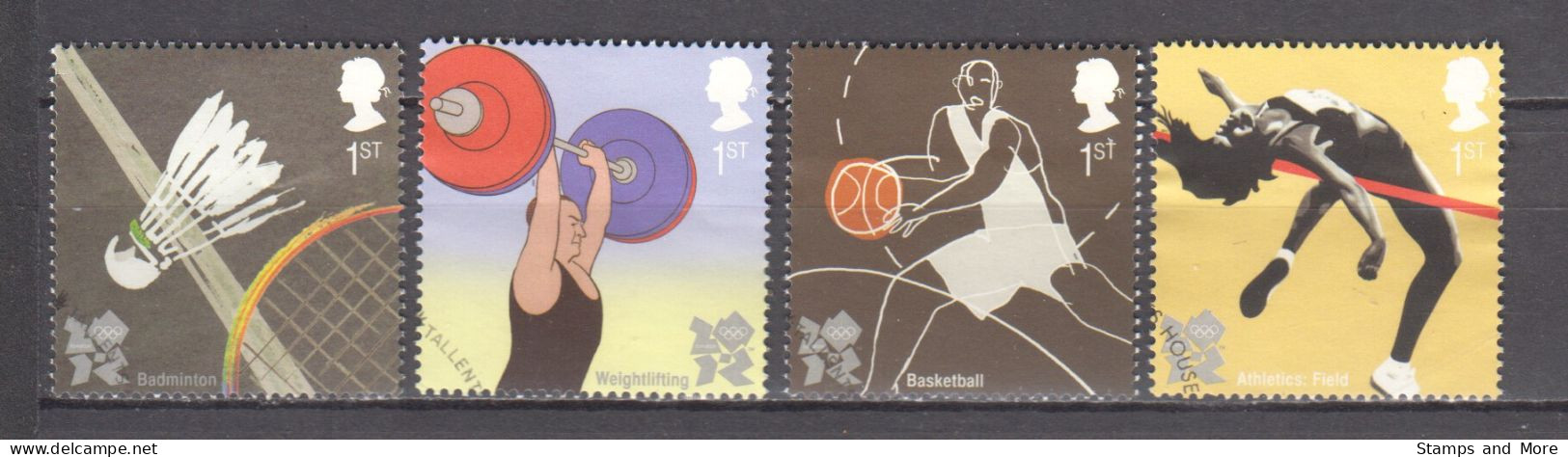 Great Britain 2010-2011 SUMMER OLYMPICS LONDON - Used Stamps