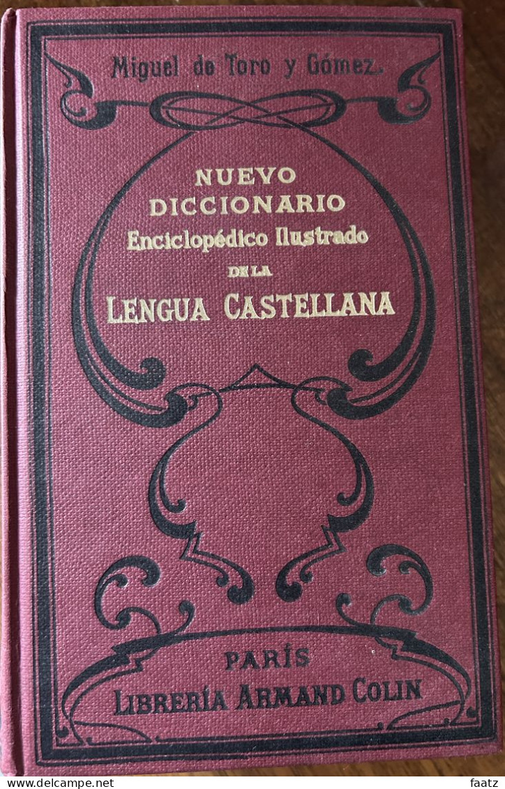 Dictionnaire Encyclopédique Espagnol - Nuevo Diccionario - Enciclopédico Ilustrado De La Lengua Castellana (1951) - Dictionaries, Encylopedia
