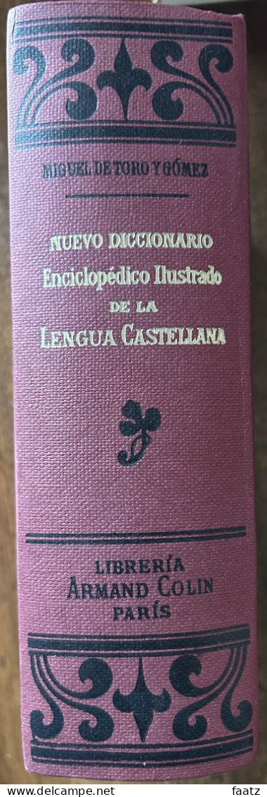 Dictionnaire Encyclopédique Espagnol - Nuevo Diccionario - Enciclopédico Ilustrado De La Lengua Castellana (1951) - Woordenböken,encyclopedie