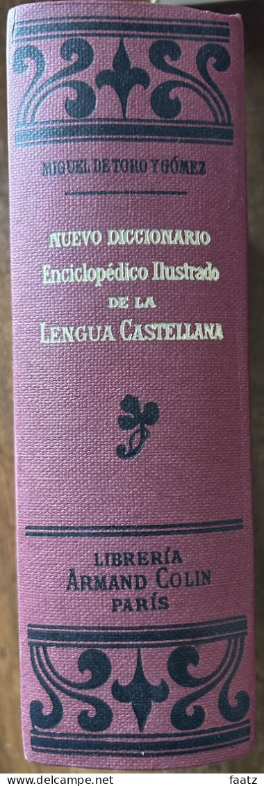 Dictionnaire Encyclopédique Espagnol - Nuevo Diccionario - Enciclopédico Ilustrado De La Lengua Castellana (1951) - Woordenboeken,encyclopedieën