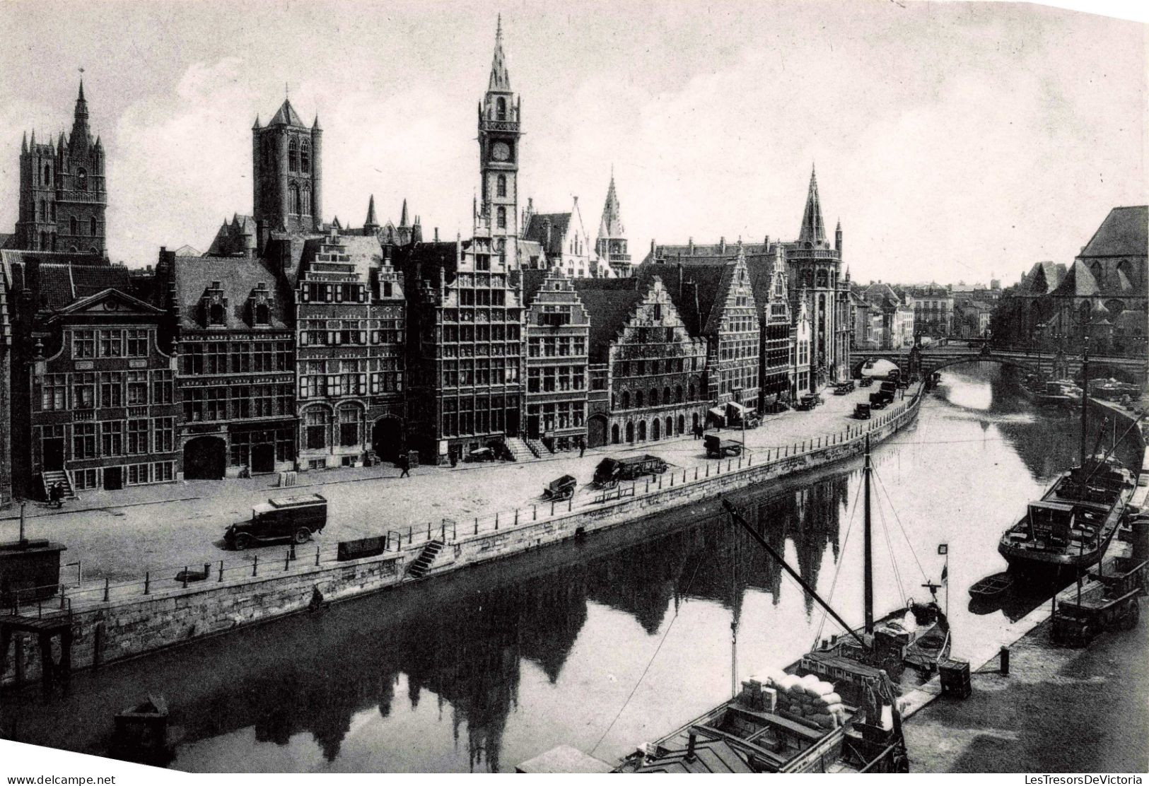 BELGIQUE - Gand - Quai-aux-Herbes - Carte Postale Ancienne - Gent