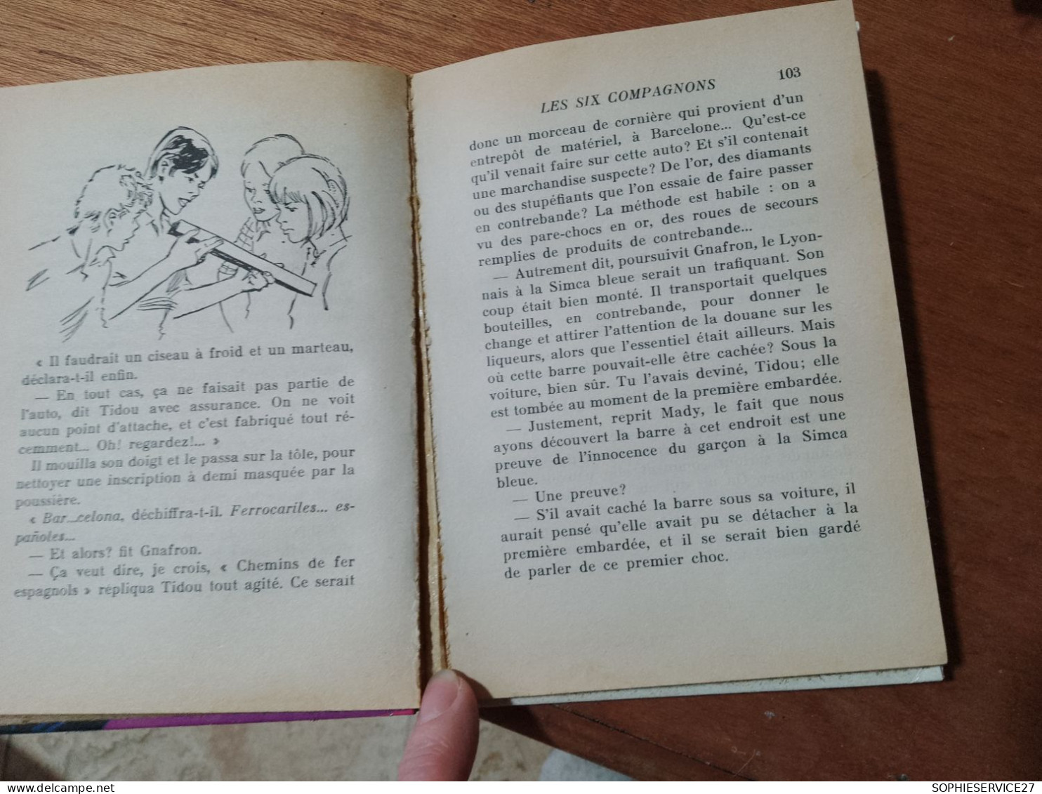 148 // LES SIX COMPAGNONS ET LA BRIGADE VOLANTE - Bibliothèque Verte