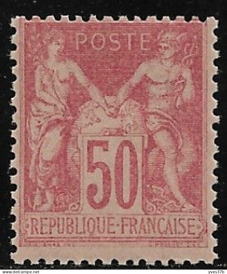 FRANCE N°104 - 50cts Type I - Neuf** - Grande Fraicheur - Superbe - - 1876-1878 Sage (Type I)