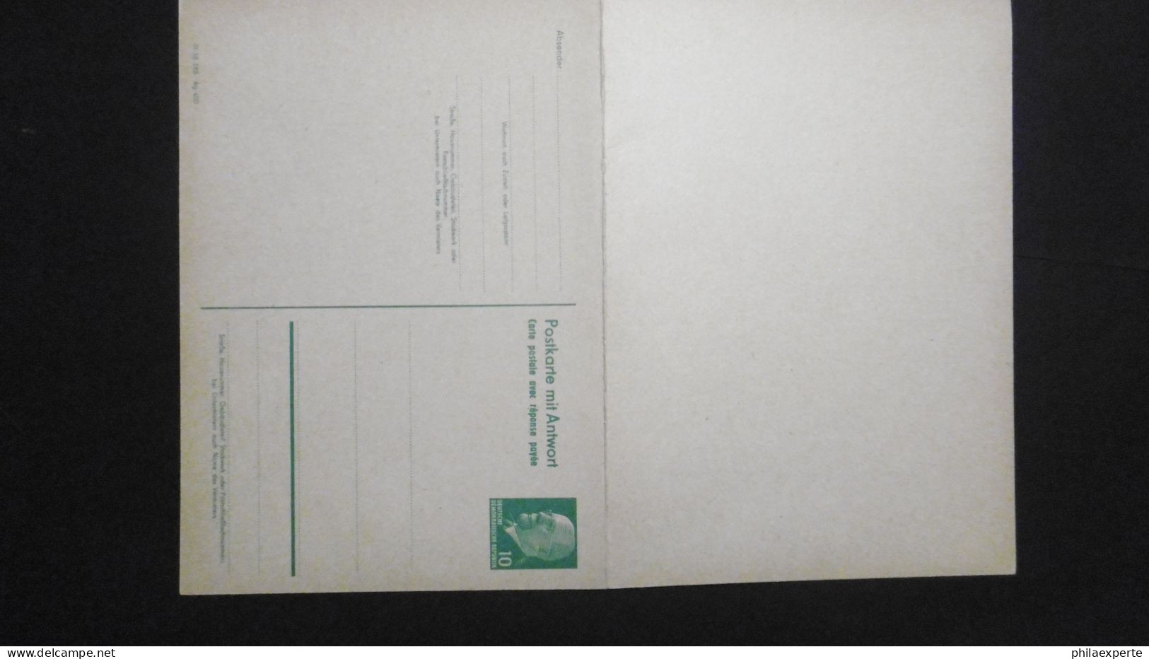 DDR Mi. GA Karte P 73 Frage/Antwort */ungebraucht Mi. 20.-€ - Cartes Postales - Neuves