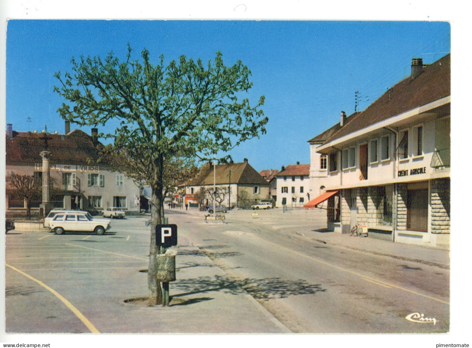 LEVIER LA PLACE DE VERDUN ET L'HOTEL DE L'OURS - Autres & Non Classés