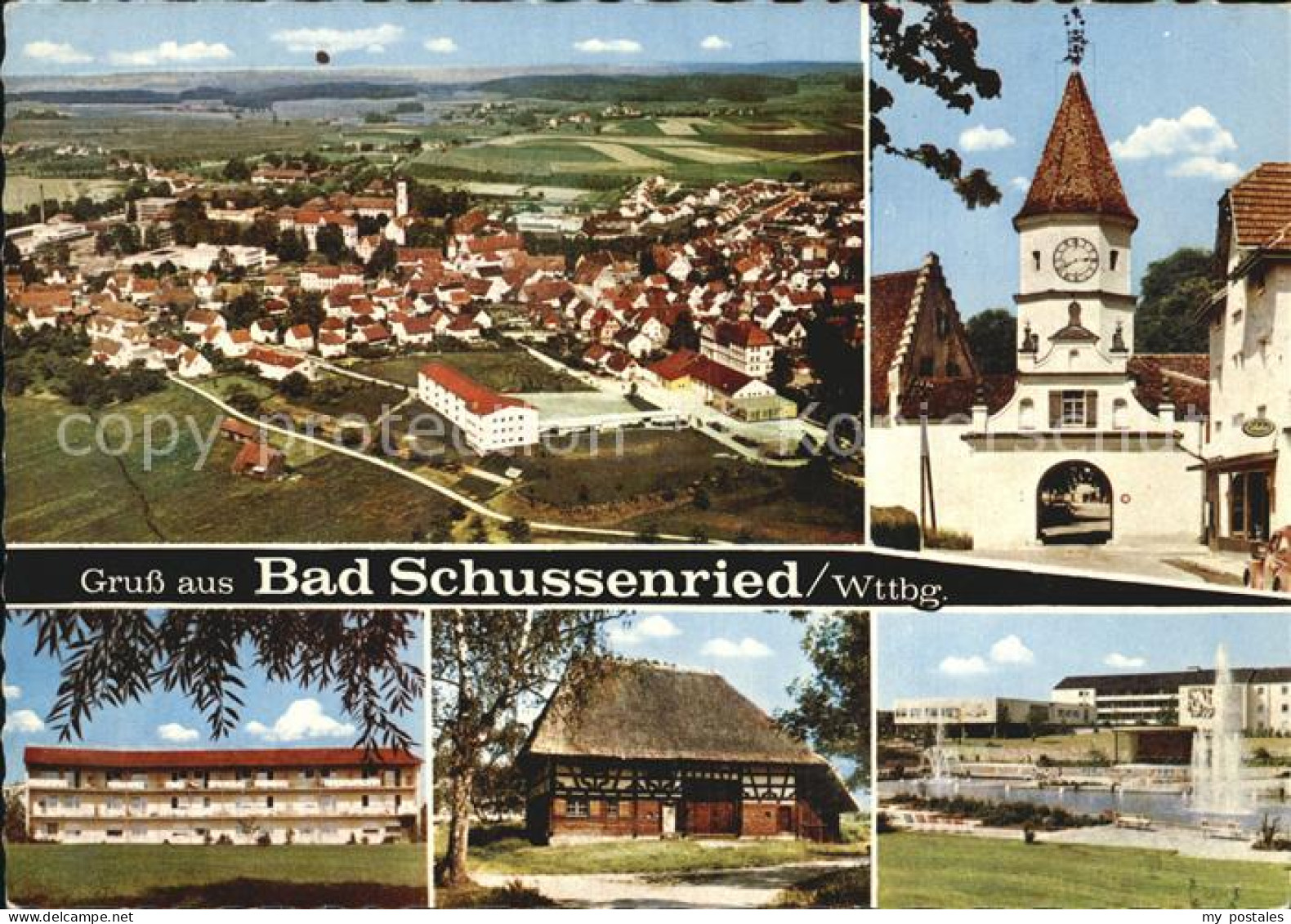 72462125 Bad Schussenried Stadttor Park Luftaufnahme Bad Schussenried - Bad Schussenried