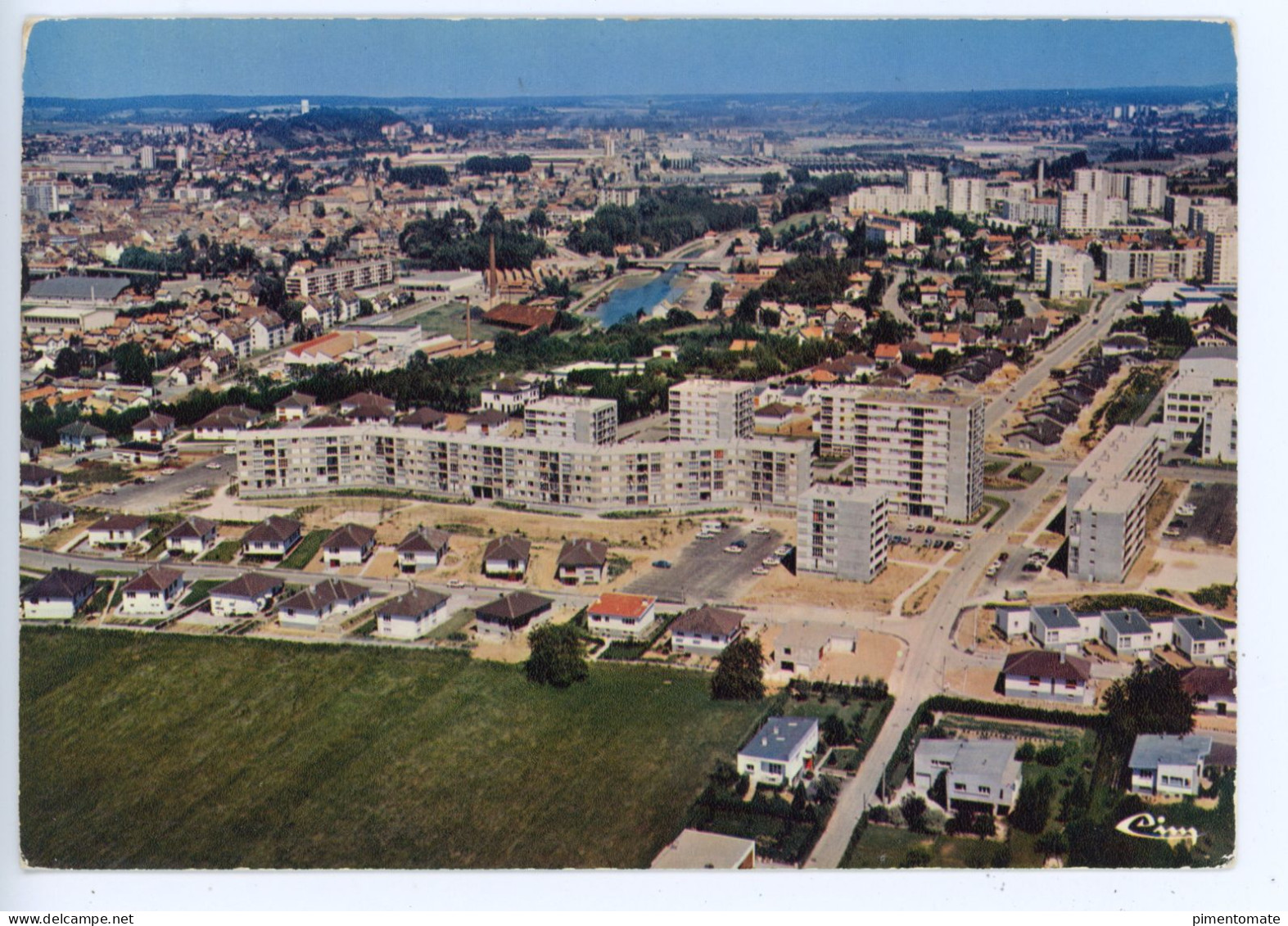 MONTBELIARD VUE AERIENNE LA Z.U.P. - Montbéliard