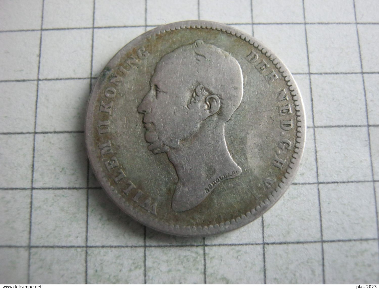 Netherlands 25 Cents 1849 - 1840-1849 : Willem II