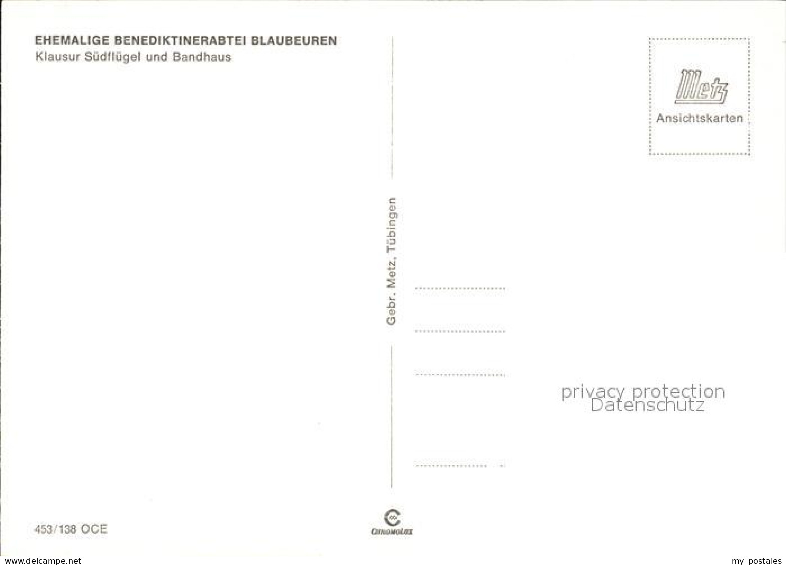 72461976 Blaubeuren Ehemalige Benediktinerabte Blaubeuren - Blaubeuren