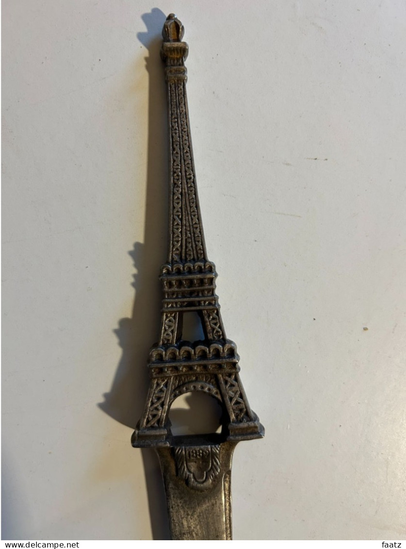 Coupe Papier Exposition Universelle 1889 Tour Eiffel - Briefopener