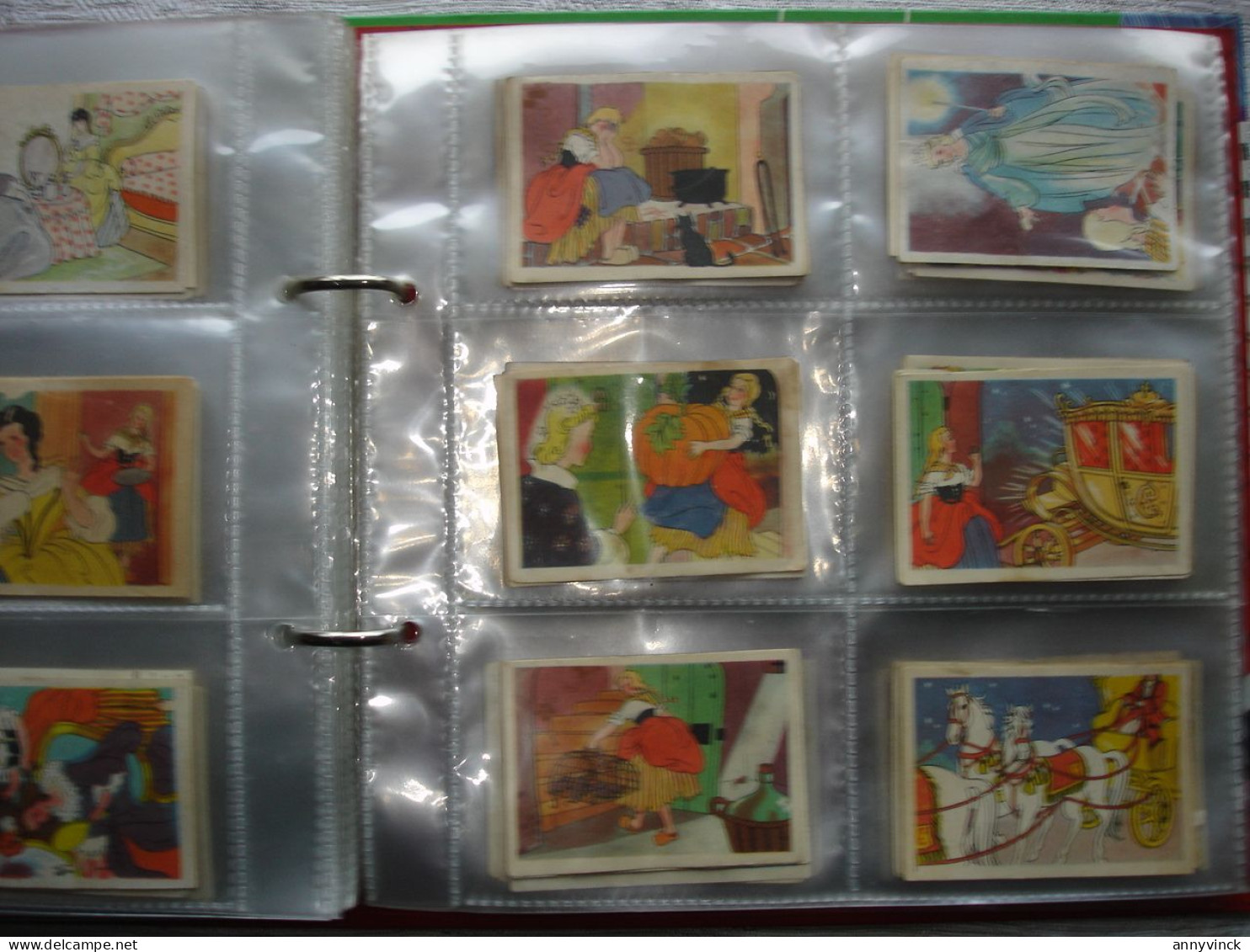 Verzameling prentjes (480) uitgave Chocolade Meurisse De Witte, Tijl Uilenspiegel, Assepoester, Roodkapje, Kl Duimpje