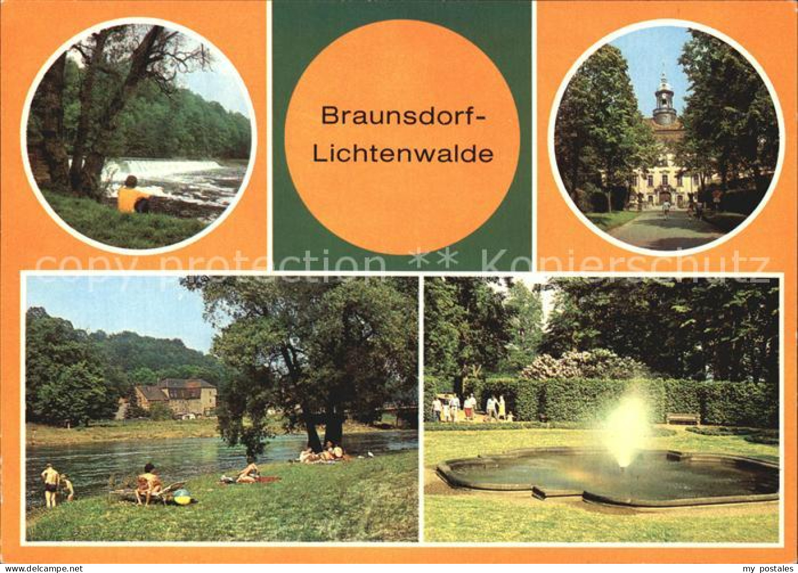 72460792 Braunsdorf Lichtenwalde Zschopaupartien Schloss Lichtenwalde Parkanlage - Niederwiesa