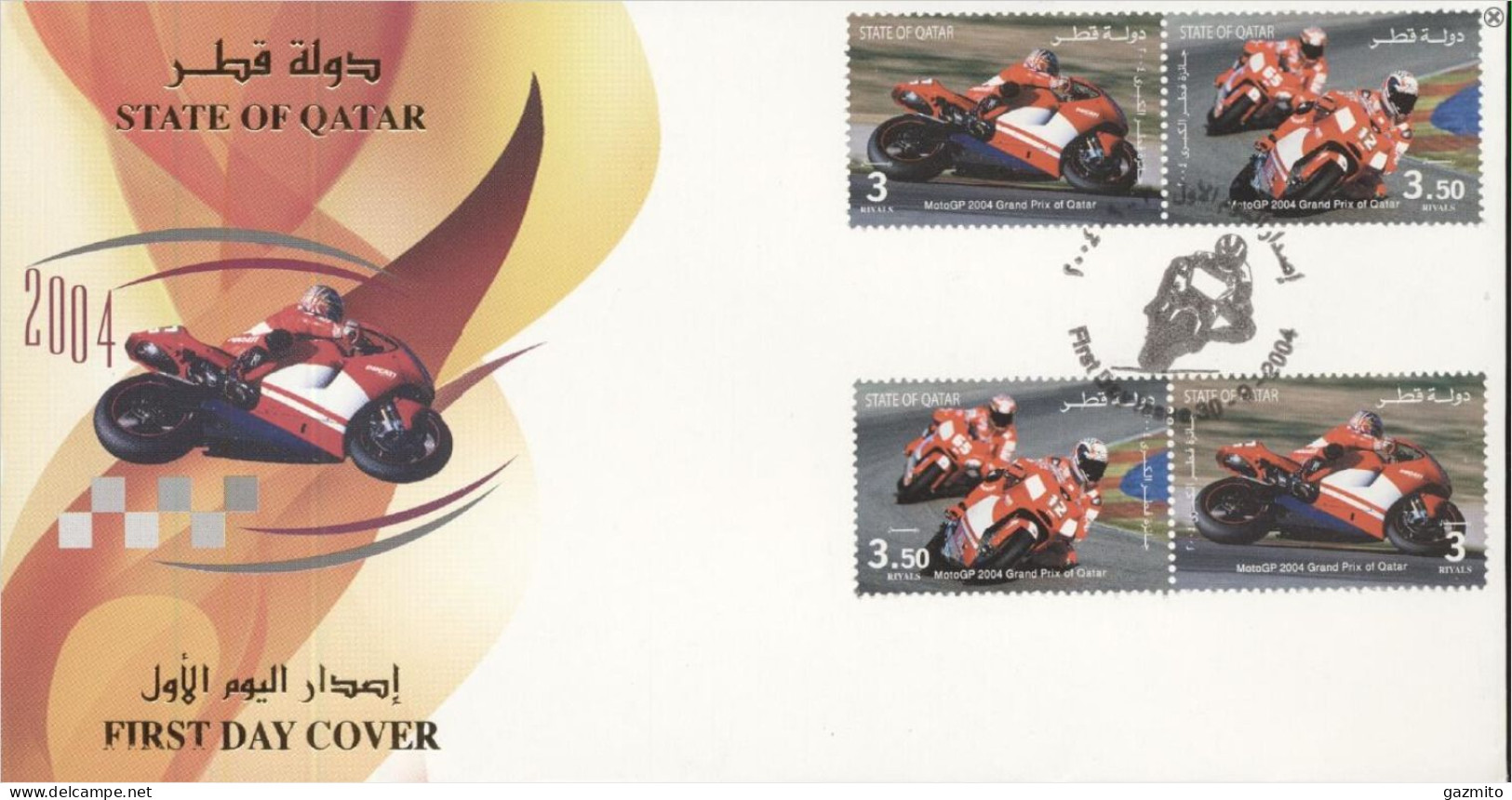 Quatar 2004, Moto GP, FDC - Motos