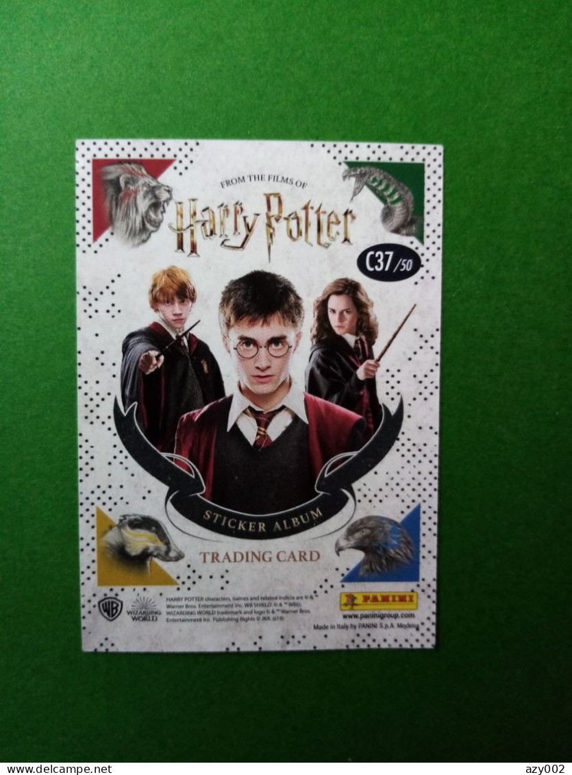 Harry Potter - La Magie Des Films - 2019    Panini Carte 37/50 - Harry Potter