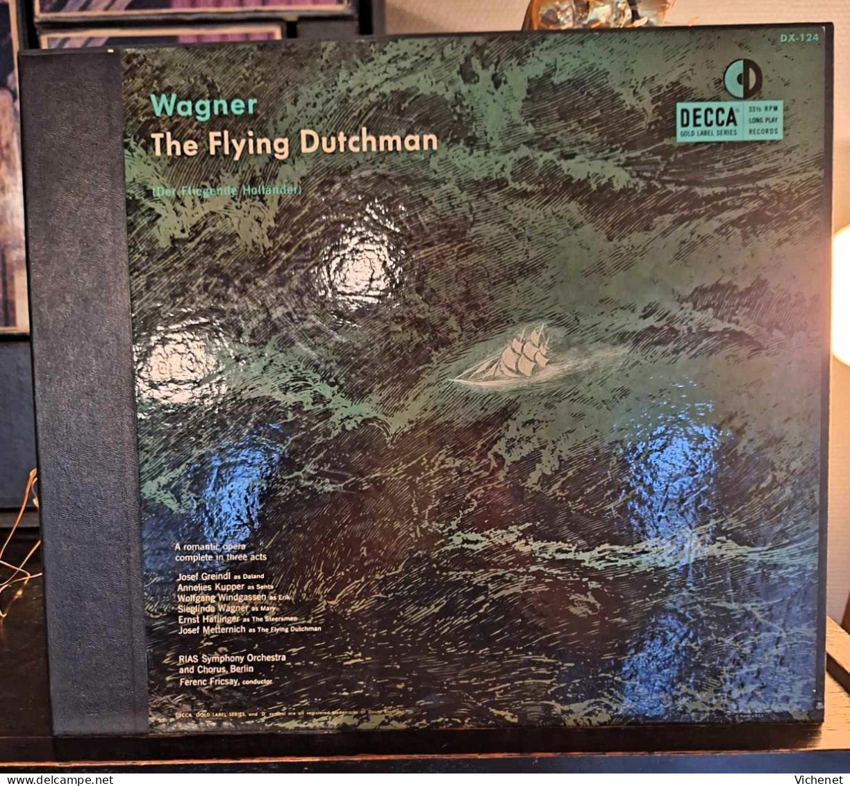 Richard Wagner - The Flying Dutchman (coffret 3 LP's + Booklet) - Opéra & Opérette