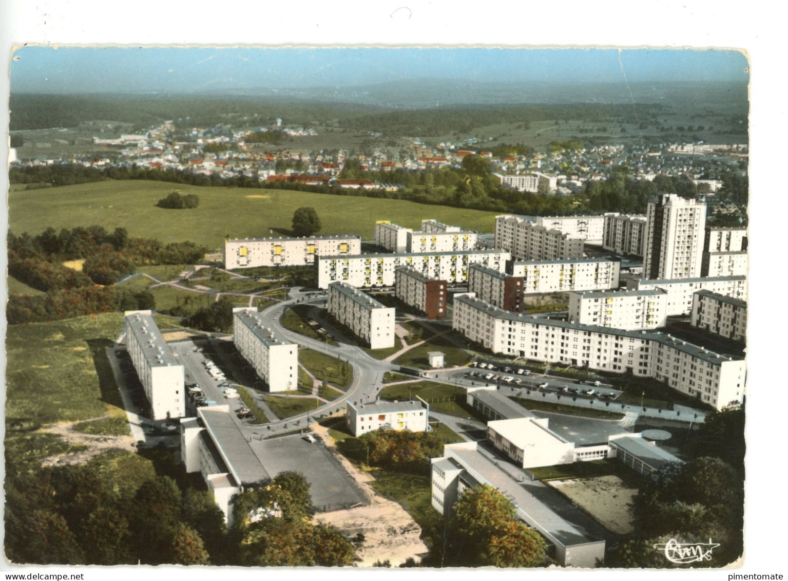 VALENTIGNEY LE DOMAINE DES BUIS VUE AERIENNE - Valentigney