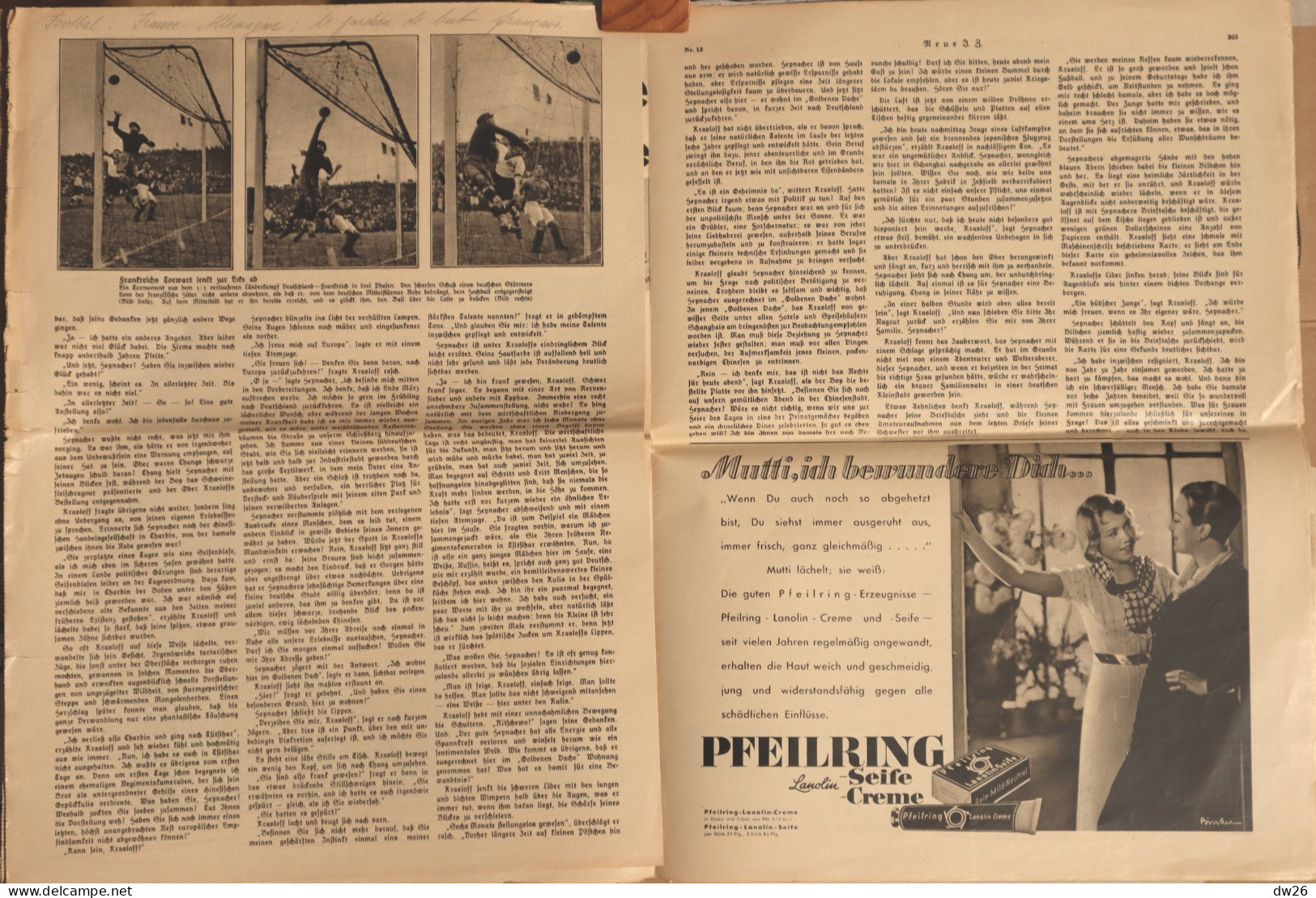 Illustrierte Zeitung:  Neue JZ N° 13 - 30 März 1933 - Der Tag Von Potsdam, Besuch Bei Dr. Schacht, Buffalo Bill, Sports - Other & Unclassified