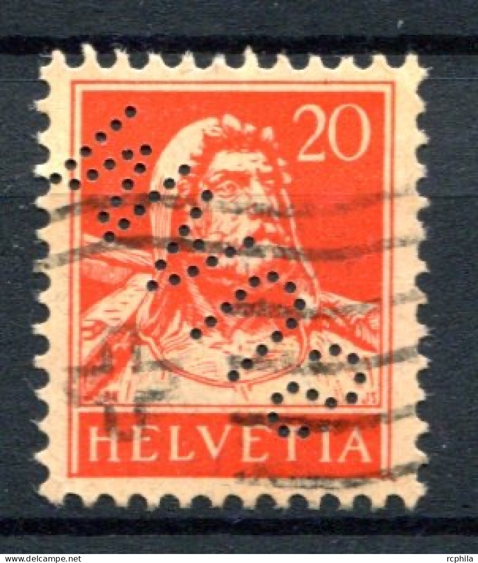 RC 26686 SUISSE TIMBRE PERFORÉ " MAUS " - Perforadas